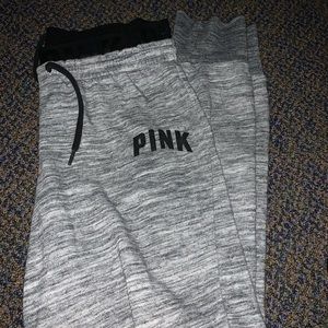 PINK grey sweats